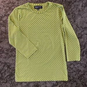 Jones New York signature women’s cotton blend top, 3/4 sleeves, size S
